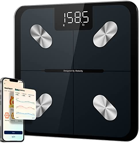 Etekcity Smart Scale For Body Weight And Fat, Digital Bathroom Scale Accurate…