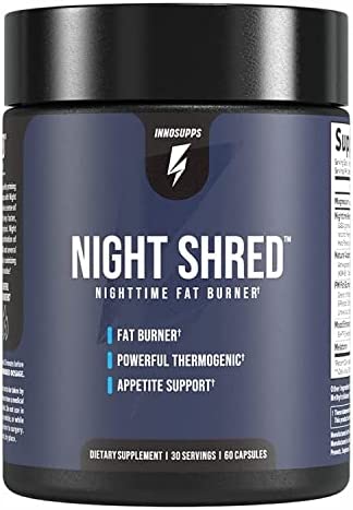 InnoSupps Night Shred | Night Time Fat Burner and Natural Sleep Support…