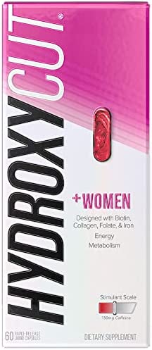 Hydroxycut + Women Pills with Biotin & Collagen | Hair Nails and…