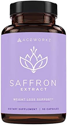 100% Pure Saffron Extract – Appetite Suppressant for Weight Loss – Metabolism…