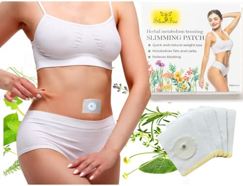 Slim Bee Effective Japanese Belly Button Patch, 30 Pack | Mugwort Wormwood…