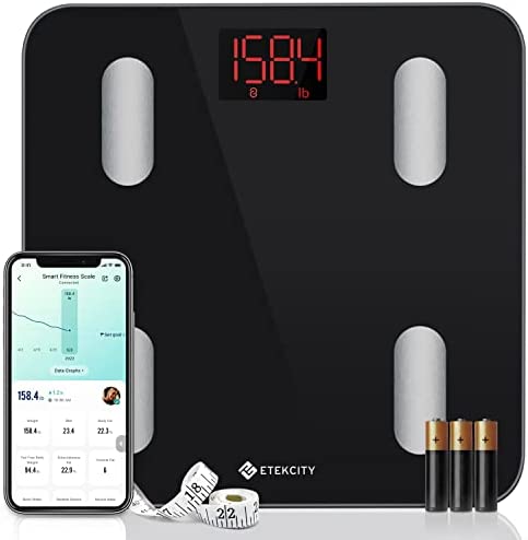 Etekcity Scales for Body Weight, Bathroom Digital Weight Scale for Body Fat,…