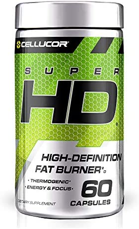 Cellucor Super HD Thermogenic Fat Burner Weight Loss Supplement, Appetite Suppressant, &…