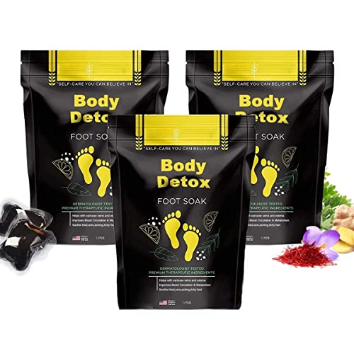 3 Packs Herbal Detox&Shaping Cleansing Foot Soak Beads,Daily Rebody Body Detox Foot…