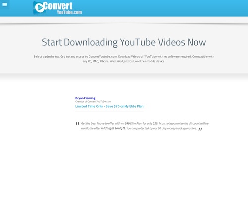 Download YouTube Videos with Recurring Billing